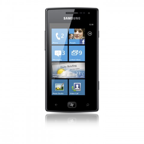 Samsung Omnia W mit Windows Phone 7.5 alias Mango